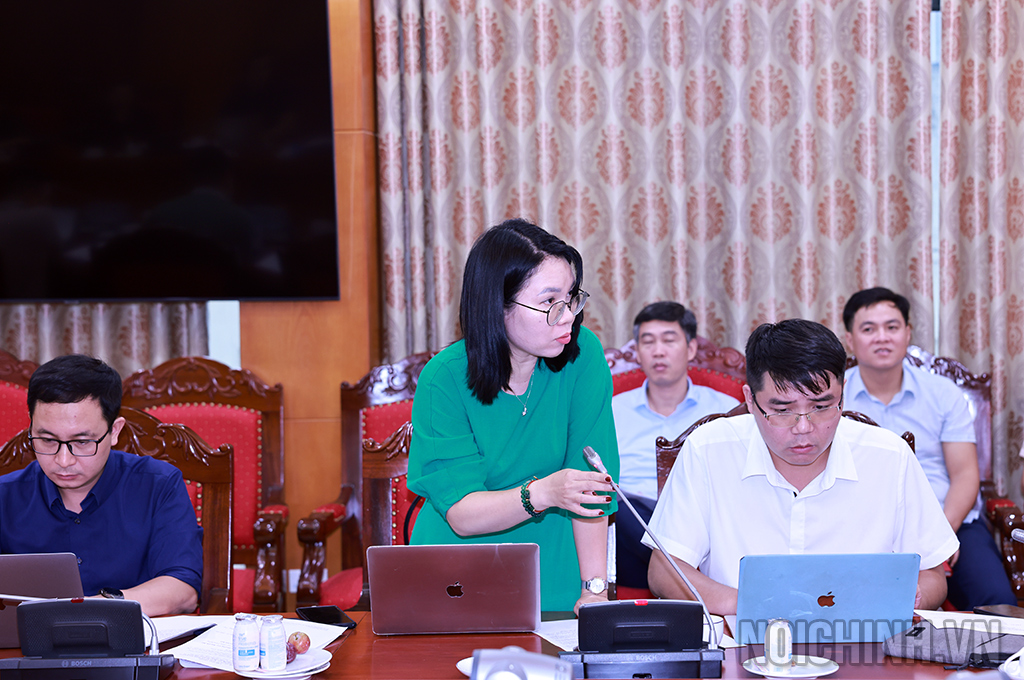 Nhà báo Hương Giang, Báo Thanh tra