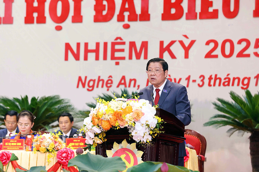 Đồng chí Phan Đình Trạc, Ủy viên Bộ Chính trị, Bí thư Trung ương Đảng, Trưởng Ban Nội chính Trung ương