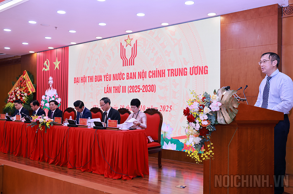 Đồng chí Mai Xuân Bình, Phó Vụ trưởng Vụ Tham mưu xử lý các vụ án, vụ việc