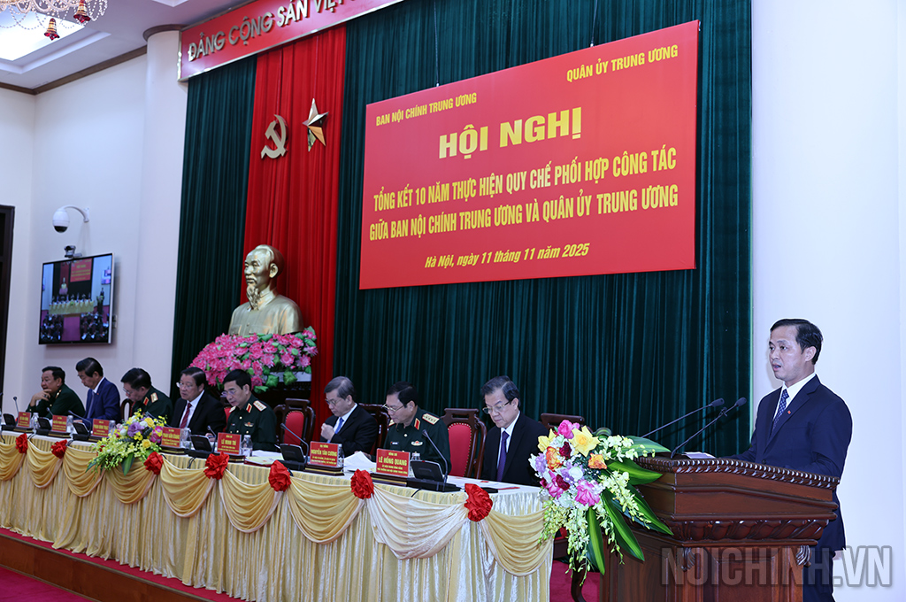 Đồng chí Nguyễn Xuân Trường, Vụ trưởng Vụ Cơ quan Nội chính, Ban Nội chính Trung ương