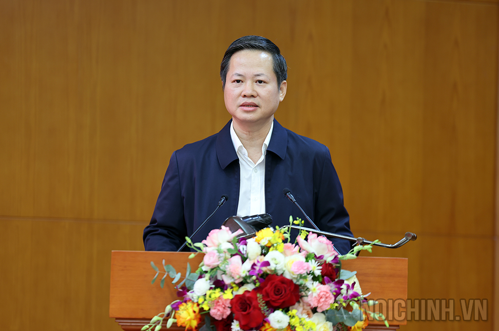 Đồng chí Đoàn Anh Dũng, Phó Chủ nhiệm Ủy ban kiểm tra Trung ương