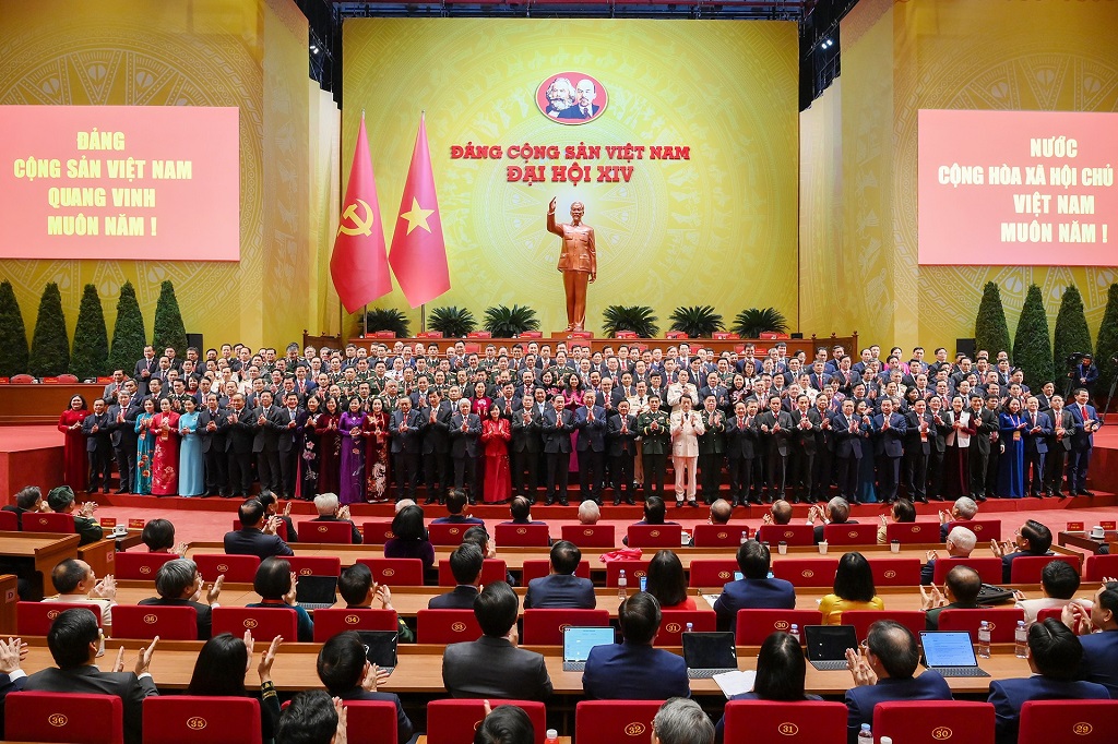 Ban Chấp hành Trung ương Đảng khoá XIV ra mắt Đại hội