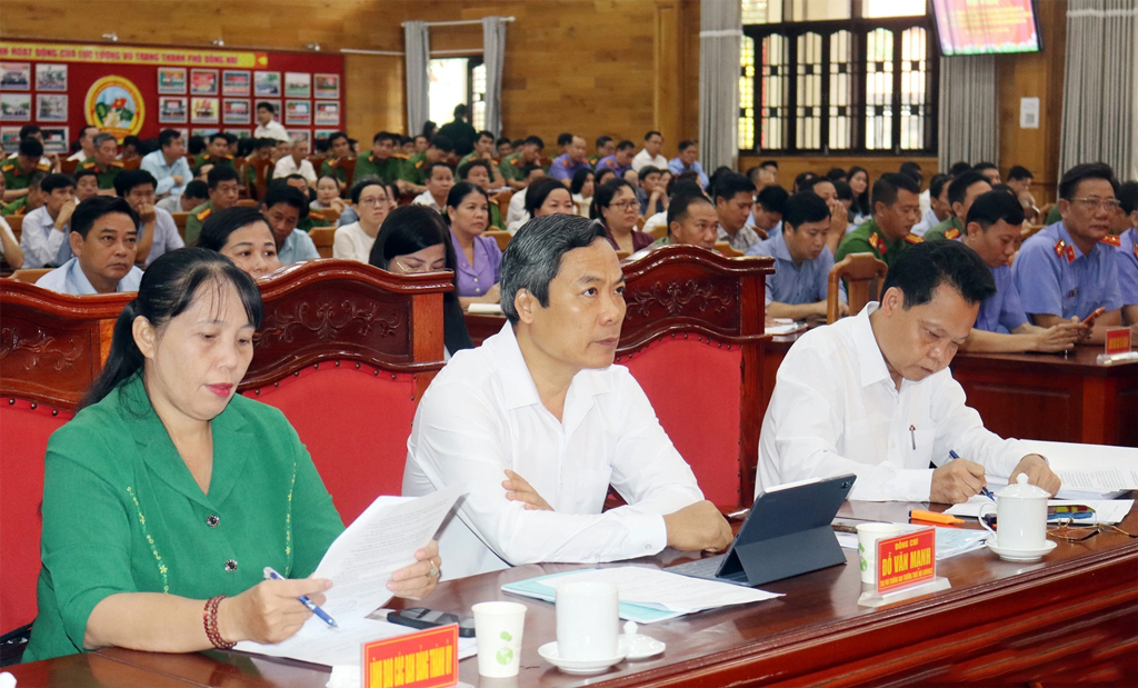 Các đại biểu tham dự Hội nghị