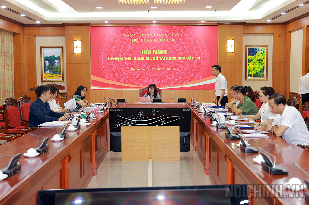 Quang cảnh Hội nghị