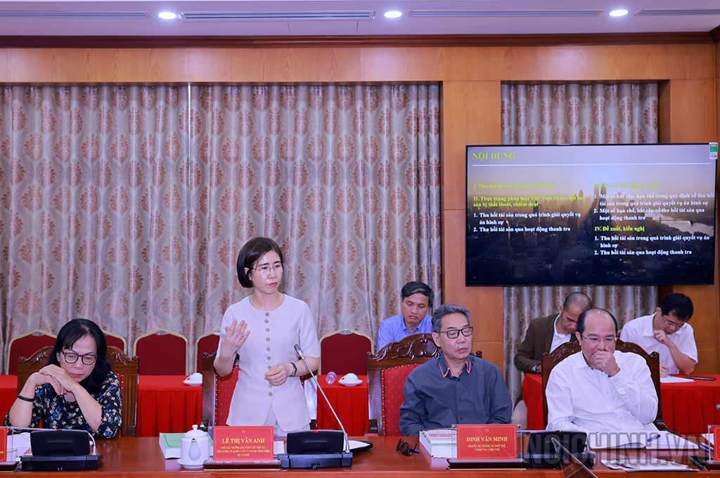 TS. Lê Thị Vân Anh, Phó Cục trưởng Cục pháp luật hình sự, hành chính và quản lý, xử lý vi phạm hành chính, Bộ Tư pháp