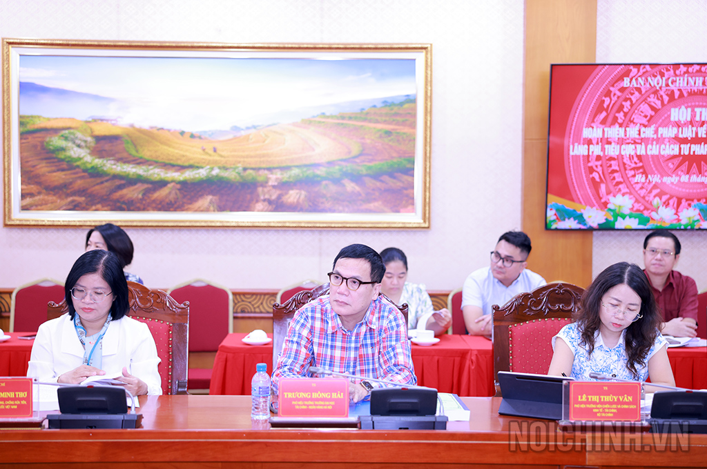 Đại biểu tham dự Hội thảo