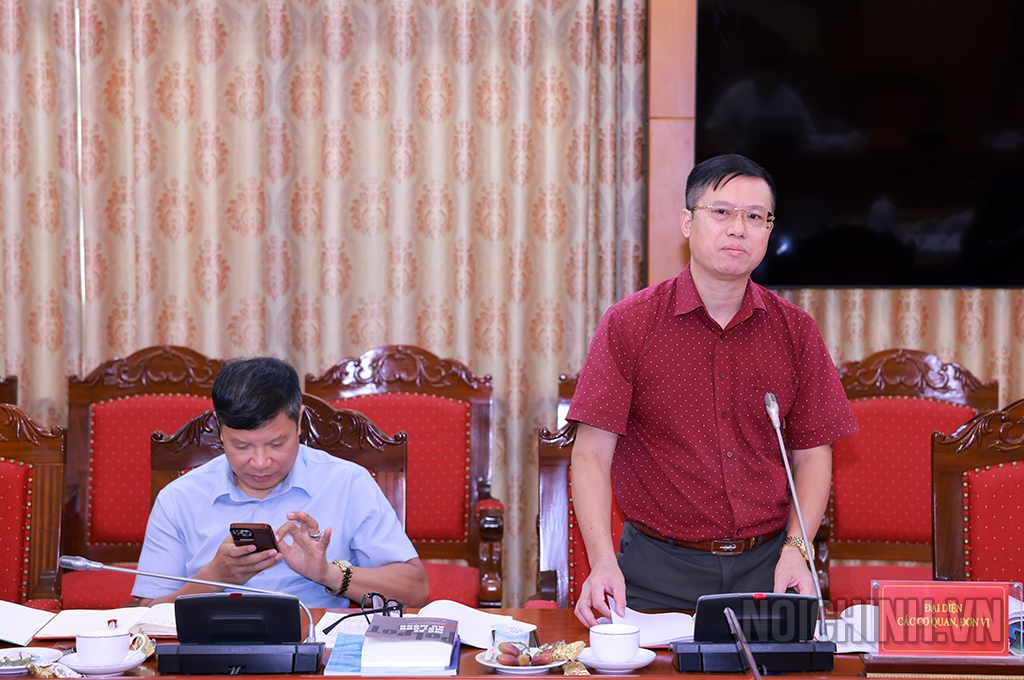 Đồng chí Nguyễn Quang Dũng, Phó Vụ trưởng Vụ Cải cách tư pháp, Ban Nội chính Trung ương