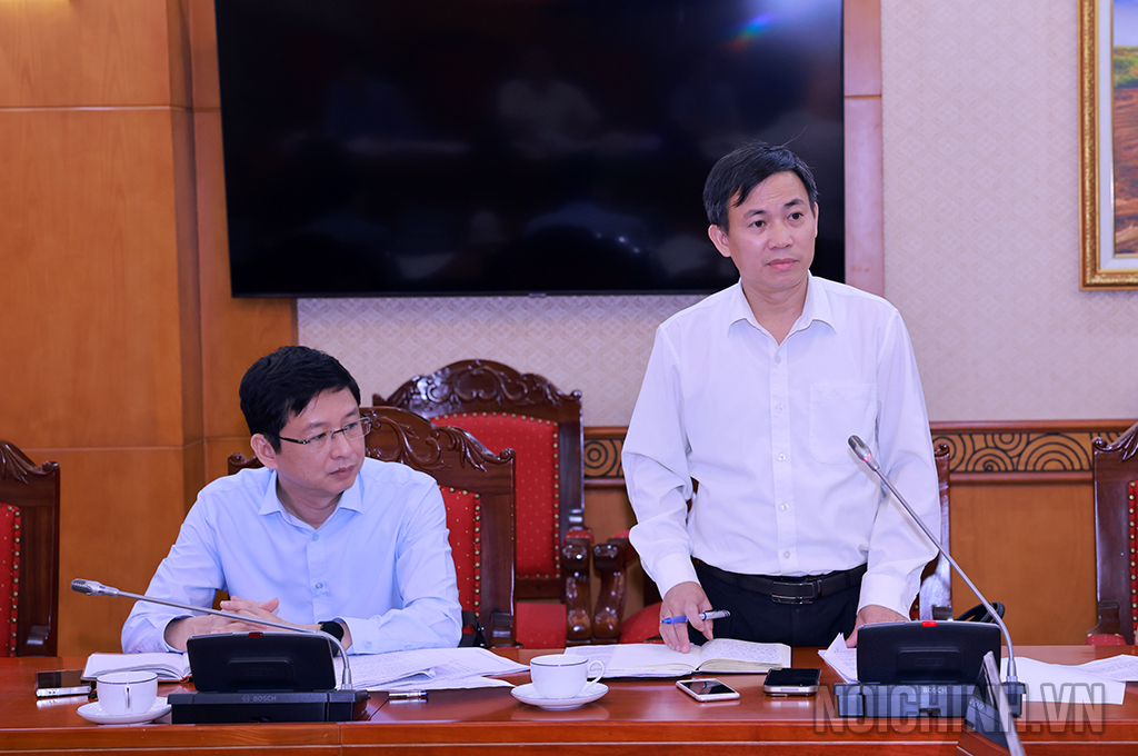 Đồng chí Nguyễn Văn Tùng, Phó Vụ trưởng Vụ Pháp chế và Quản lý khoa học, Tòa án nhân dân tối cao