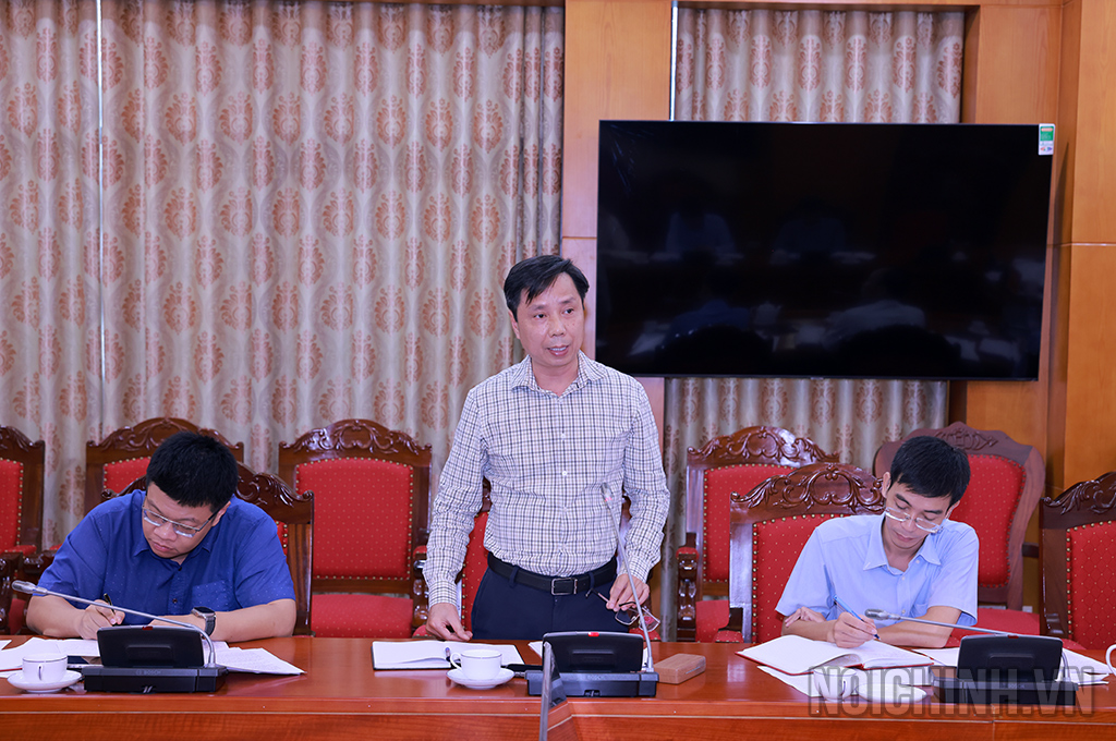 Đồng chí Phạm Trọng Đức, Phó Vụ trưởng Vụ Địa bàn IA, Cơ quan Ủy ban Kiểm tra Trung ương